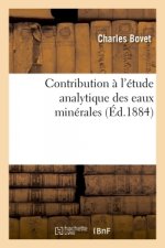 Contribution A l'Etude Analytique Des Eaux Minerales