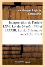 Copie de la Consultation Par Les Citoyens Cambaceres, Bigot-Preameneu, Fournel Et Bonnet