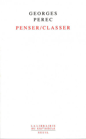 Penser-Classer