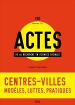 Actes de la recherche en sciences sociales, n°195, tome 95