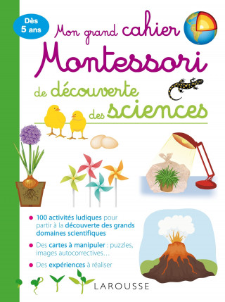 Mon grand cahier Montessori d'initiation aux sciences