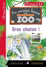 Premières lectures Une saison au zoo Gros Chaton