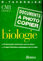 Tavernier Biologie CM1 1998 Documents à photocopier