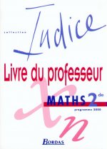 INDICE MATHS 2DE PROF 2000