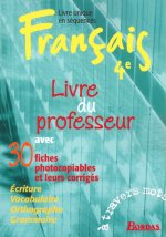 A TRAVERS MOTS 4EME GUIDE DU PROFESSEUR + REPROFICHES 2002