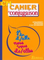 CAHIER DE CONJUGAISON CM