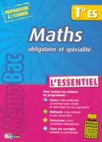MEMOBAC ESSENTIEL MATHS TER ES