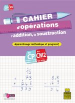 CAHIER D'OPERATIONS L'ADDITION - LA SOUSTRACTION - DU CP AU CM2 6-11ANS - APPRENTISSAGE METHOD PROG