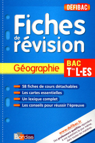 DEFIBAC FICHES GEO TERM L/ES