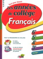 ANNEES DE COLLEGE FRANCAIS