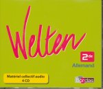 WELTEN 2DE 4 CD AUDIO CLASSE 2006 ALLEMAND