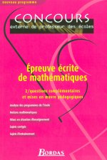 EPREUVE ECRITE MATHS CRPE 06