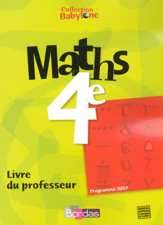 MATHS 4E BABYLONE GP 2007