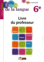 Épithète Étude de la langue 6e 2009 Livre du professeur