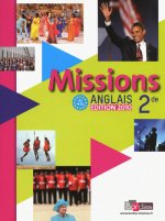Missions Anglais 2de 2010 Manuel de l'élève avec CD-audio