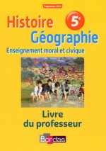 Histoire Géographie Education Civique 5e 2016 Livre du professeur