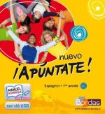 Nuevo Apuntate Espagnol Collège 1ère année 2011 Manuel num. enseignant sur clé USB 100% numérique