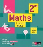 Indice Mathématiques 2de 2014 Manuel numérique enseignant sur clé USB adoptant papier