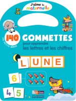 J'aime la maternelle - 140 Gommettes pour apprendre les lettres et les chiffres les petits héros