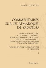 COMMENTAIRES SUR LES REMARQUES DE VAUGELAS PAR LA MOTHE LE VAYER, SCIPION DUPLEIX, MENAGE, BOUHOURS