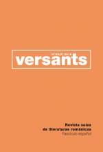 REVUE VERSANTS N 63/3. FASCICULE ESPAGNOL.