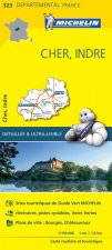 Cher, Indre - Michelin Local Map 323