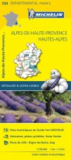 Carte Départemental Michelin Alpes-de-Haute-Provence, Hautes-Alpes