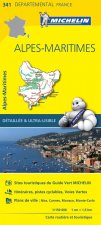 Carte Départemental Michelin Alpes-Maritimes