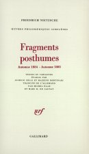 Fragments posthumes