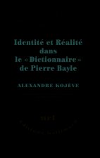 Identité et Réalité dans le 