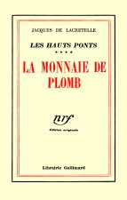 LA MONNAIE DE PLOMB