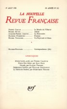 La Nouvelle Revue Française