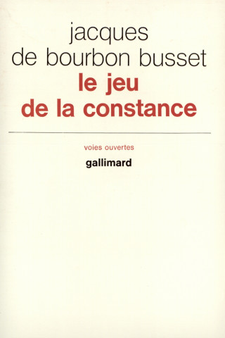 Le Jeu de la constance