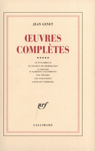 Œuvres complètes
