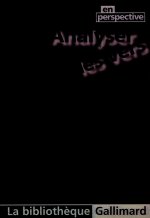 Analyser les vers