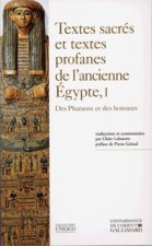 Textes sacrés et textes profanes de l'ancienne Égypte