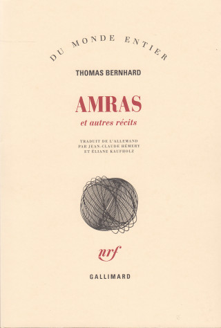 Amras et autres récits