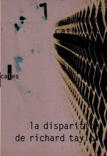 La disparition de Richard Taylor