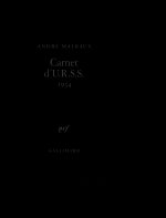Carnet d'U.R.S.S.