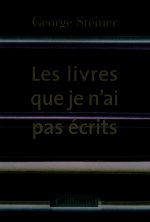 Les livres que je n'ai pas écrits