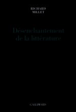 Désenchantement de la littérature