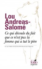 Ce qui découle du fait que ce n'est pas la femme qui a tué le père et autres textes psychanalytiques