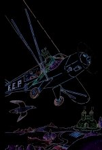 Motordu pelote d'avion