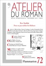 L'Atelier du roman