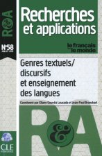 Collection Recherche et application : Genres textuesl, discursifs et enseignement des langues