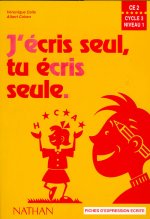 J'écris seul - Fichier élève- CE2