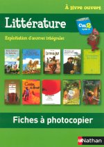 livre ouvert CM2 Litterature Exploitations d'oeuvres integrales