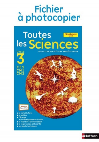 Toutes les sciences - guide pédagogique - Cycle 3