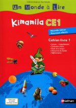 Un Monde à Lire - Kimamila CE1 - série rouge - cahier livre 1