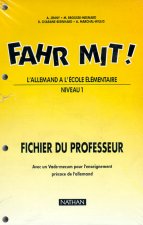 FAHR MIT CM FICHIER MAITRE NIVEAU 1 ALLEMAND